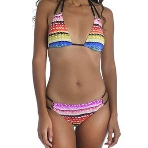 COPY - Trina Turk Prismatic Triangle Bikini size 12